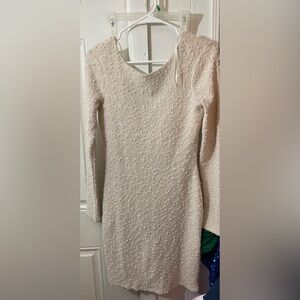 JENNIFER LOPEZ BEIGE DRESS